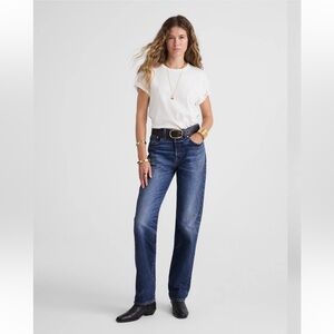 Madewell Dakota Longline Straight  Jean